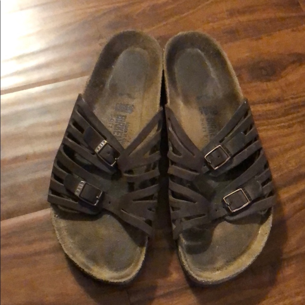 Well worn Size 8 Birkenstock